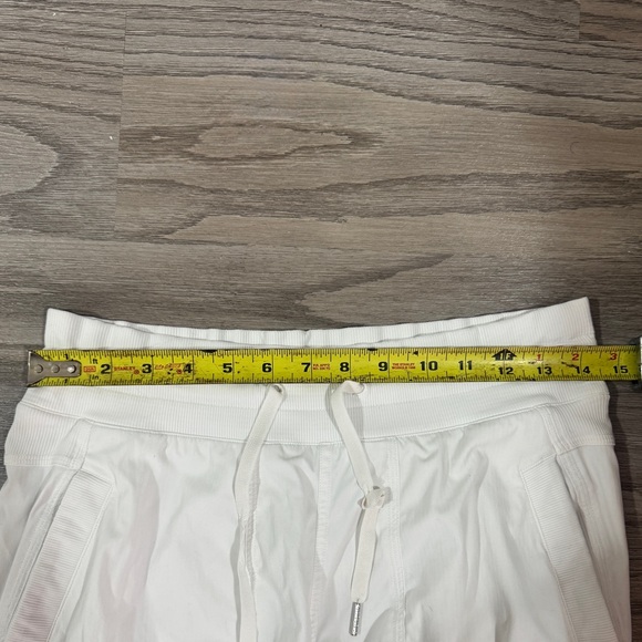 White Lululemon Dance Studio Pants Woman’s Size 6 - Picture 5 of 6